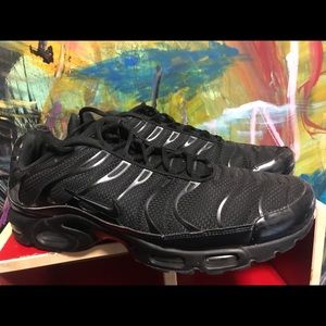 FIRE 🔥 AUTHENTIC AIR MAX PLUS PREOWNED FAIR CONDITION NO ISSUES BUBBLES FINE